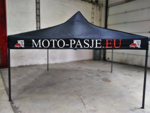 Nůžkovy stan 3x4,5 s potiskem