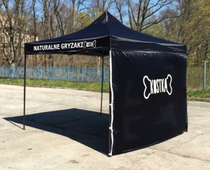 Nůžkovy stan 3x3 s potiskem